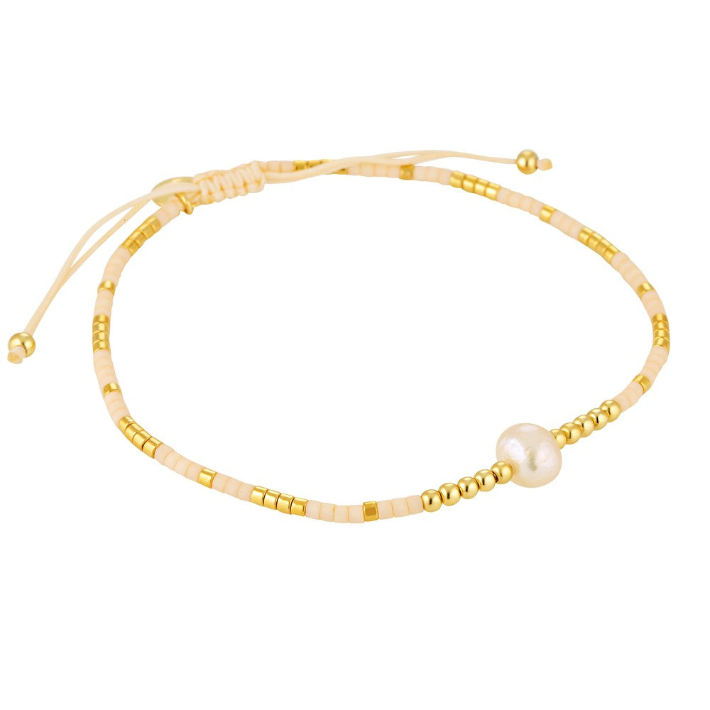 Xanadu Pearl Stacking Bracelet Macaroon 1 - Bowerbird Jewels - Online Jewellery Store