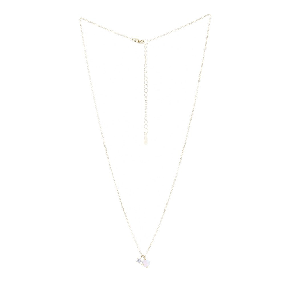  Moonglow Pendant Glow Gold 3  - Bowerbird Jewels - Online Jewellery Stores