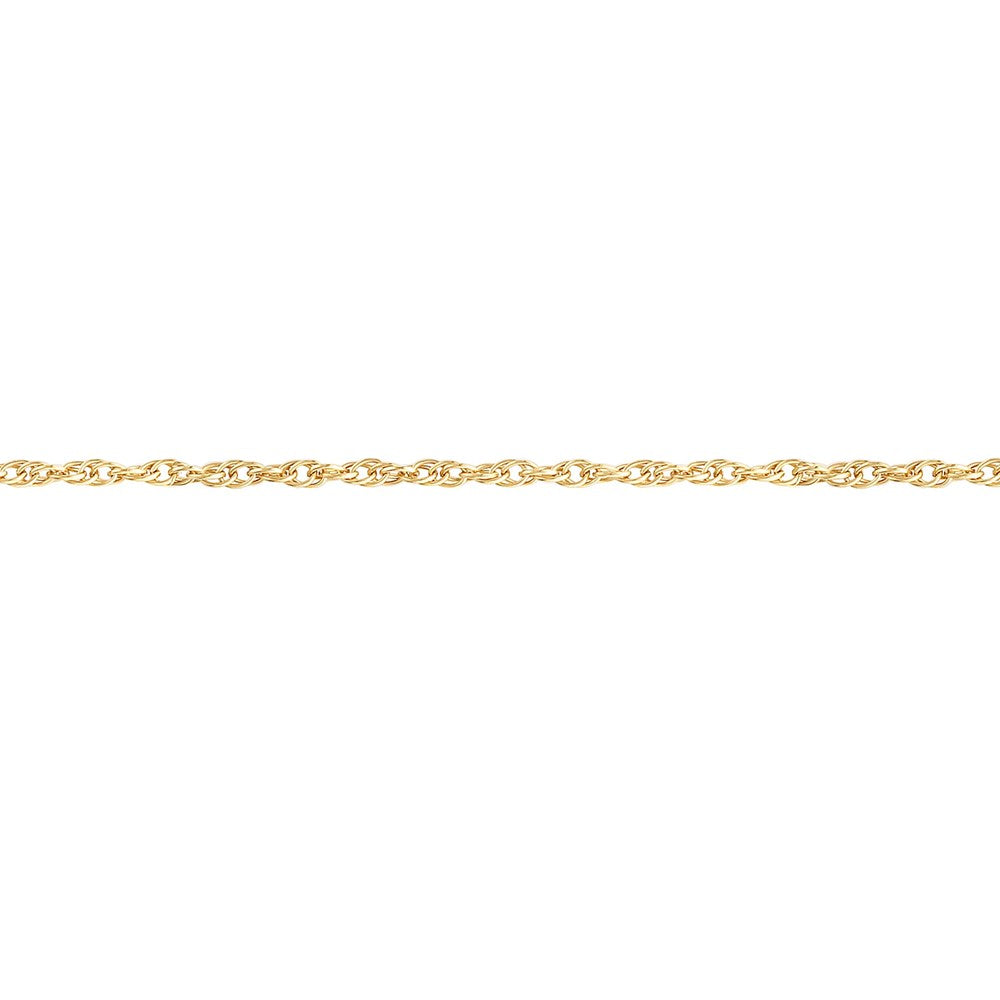 Gold Fine Rope Chain Necklace 2 - Bowerbird Jewels - Online Jewellery Stores