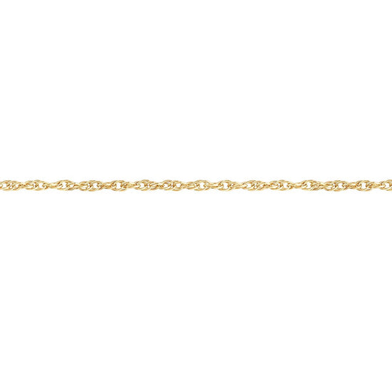 Gold Fine Rope Chain Necklace 2 - Bowerbird Jewels - Online Jewellery Stores