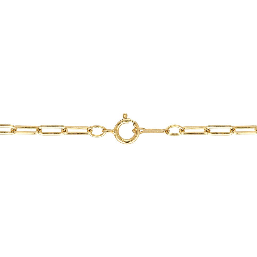 Gold Paperclip Chain 3 - Bowerbird Jewels - Online Jewellery Stores