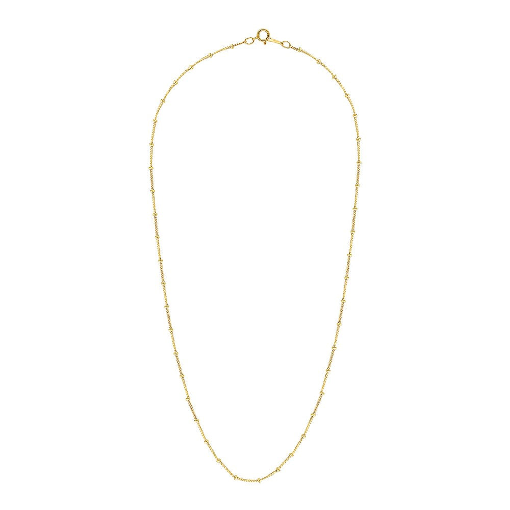 Gold Satellite Chain 2 - Bowerbird Jewels - Online Jewellery Stores