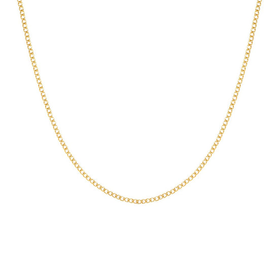 Gold Filled Curb Chain 40cm 1 -  Bowerbird Jewels - Online Jewellery Stores