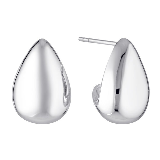 Epoch Drip Earrings Silver - Bowerbird Jewels - Online Jewellery Stores