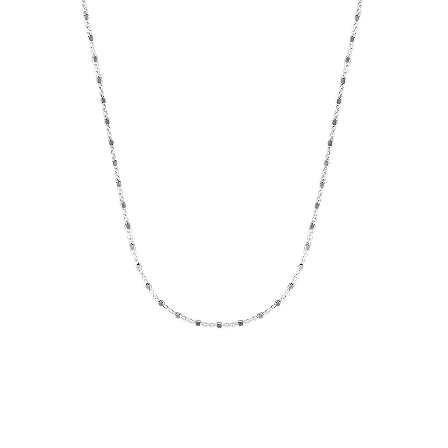 Sterling Silver Cube Satellite Chain 1 - Bowerbird Jewels - Online Jewellery Stores