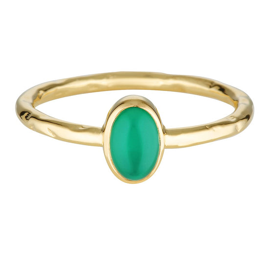  Gold Solasta Green Onyx Ring 1 - Bowerbird Jewels - Online Jewellery Stores