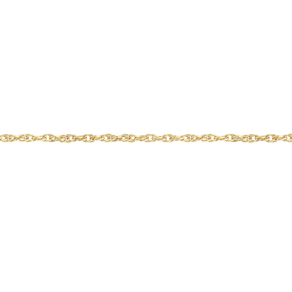 Gold Fine Rope Chain Necklace Gold 2 - Bowerbird Jewels - Online Jewellery Store