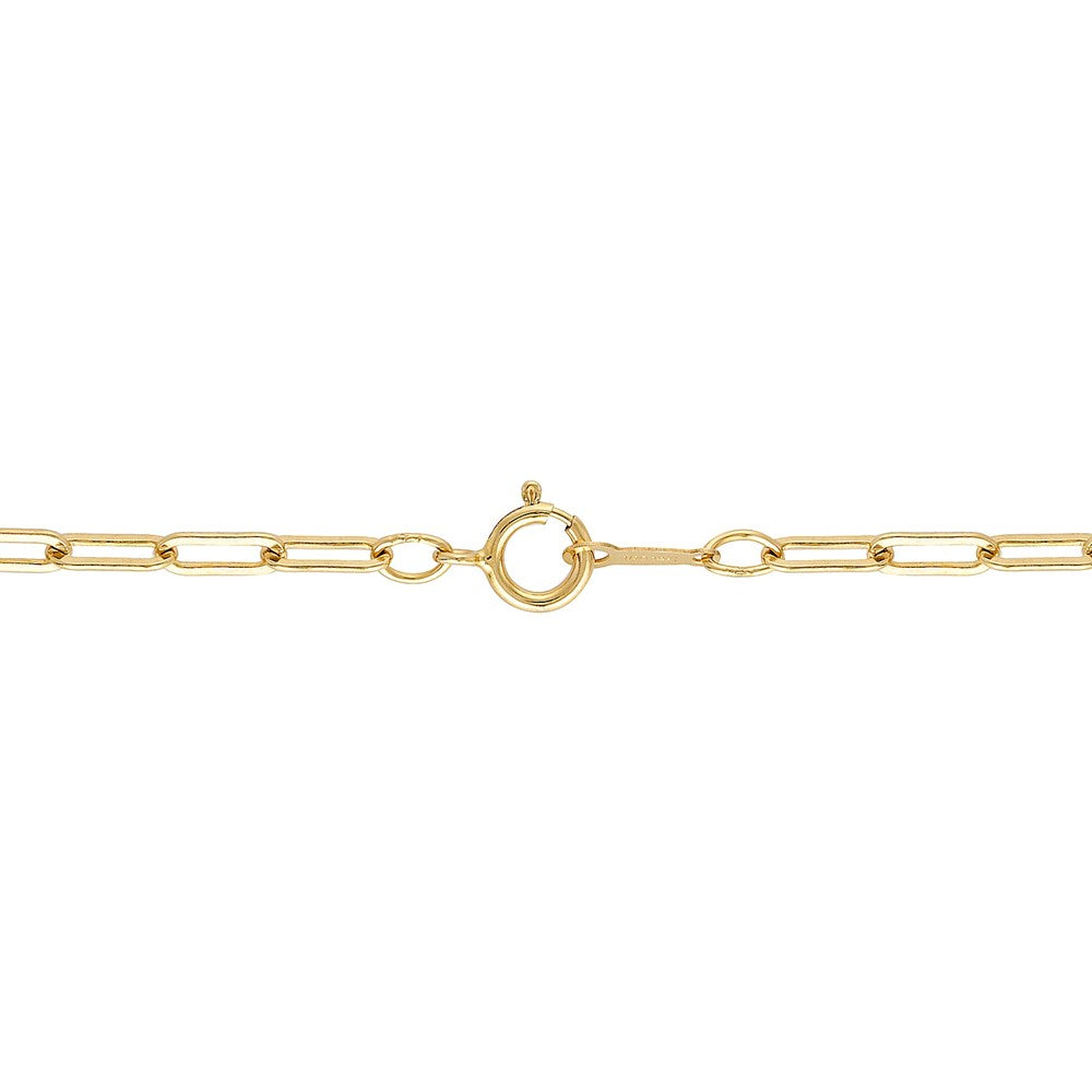 Gold Paperclip Chain Gold 5 - Bowerbird Jewels - Online Jewellery Store