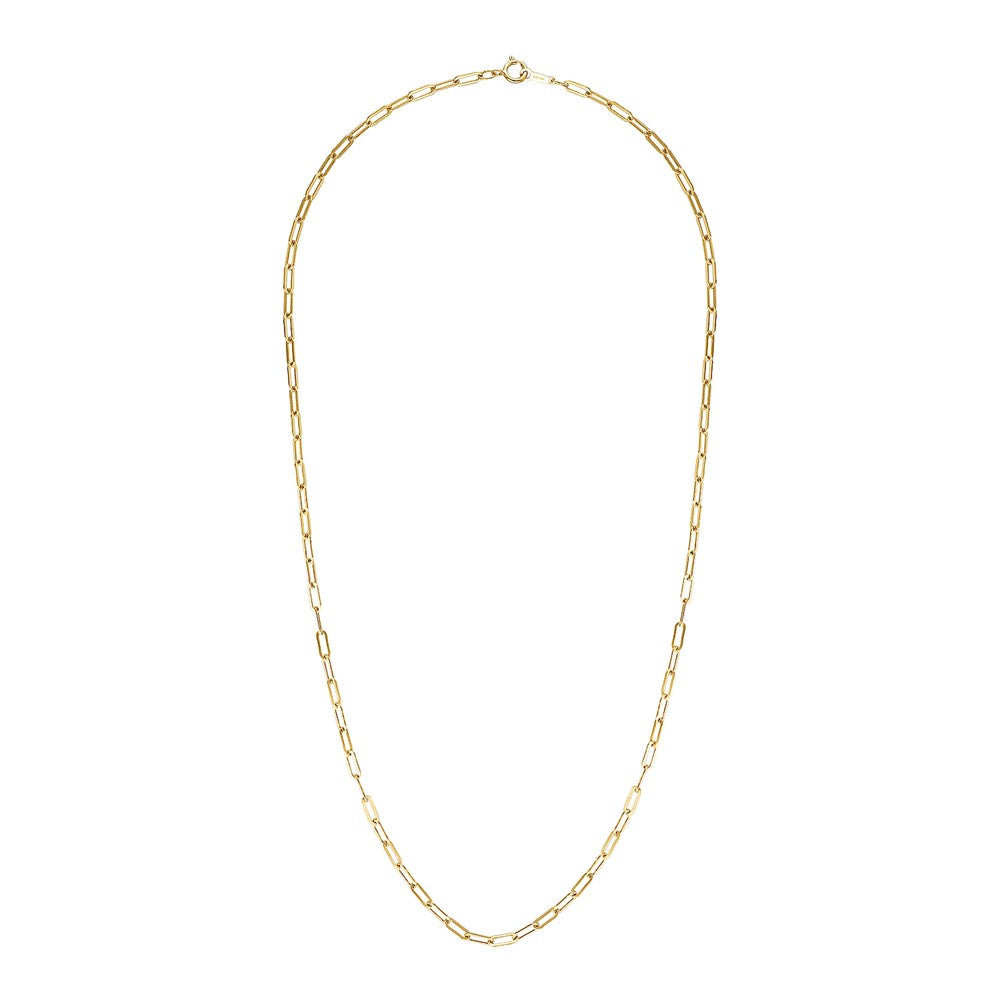 Gold Paperclip Chain Gold 6 - Bowerbird Jewels - Online Jewellery Store