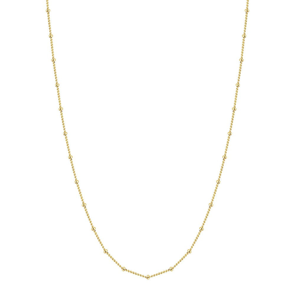 Gold Satellite Chain Gold 1 - Bowerbird Jewels - Online Jewellery Store