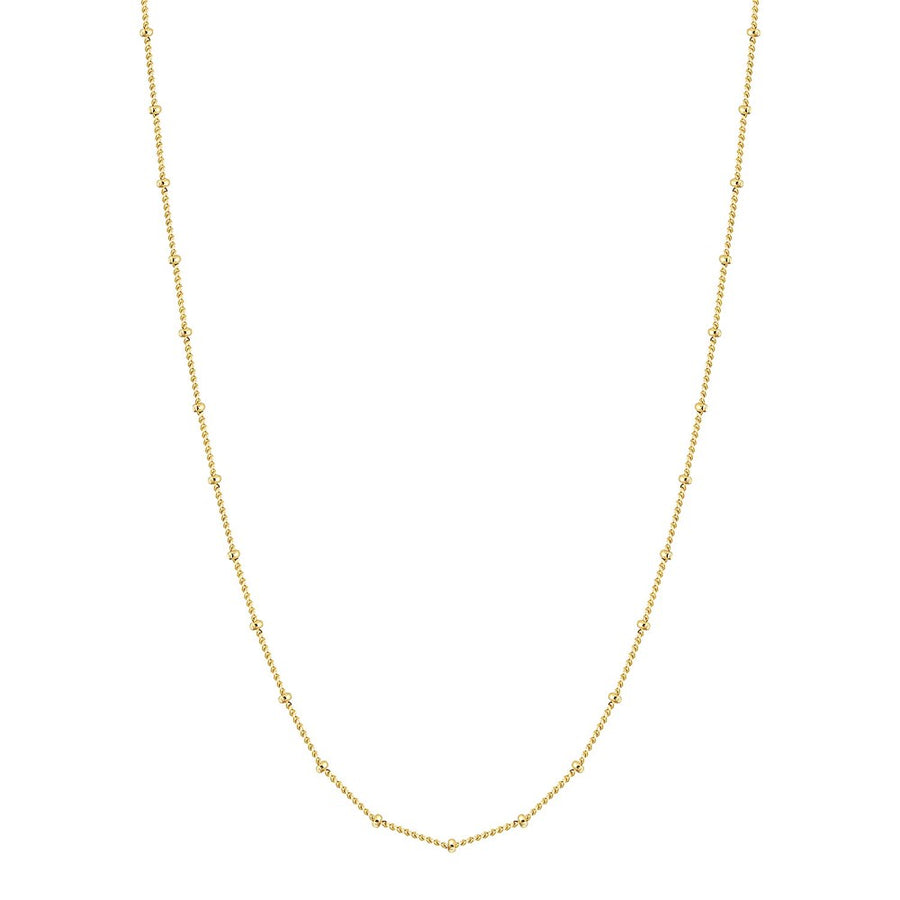 Gold Satellite Chain Gold 1 - Bowerbird Jewels - Online Jewellery Store