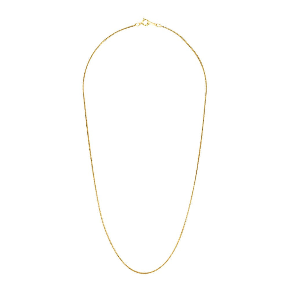 Gold Snake Chain Gold 3 - Bowerbird Jewels - Online Jewellery Store