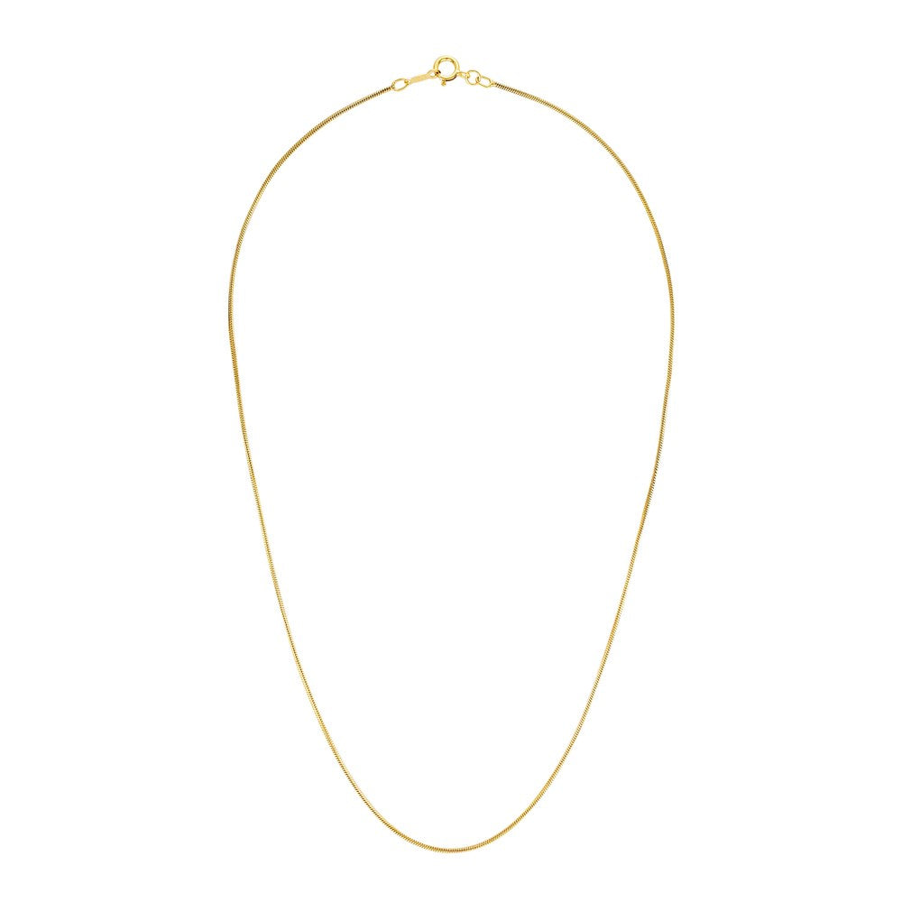 Gold Snake Chain Gold 5 - Bowerbird Jewels - Online Jewellery Store