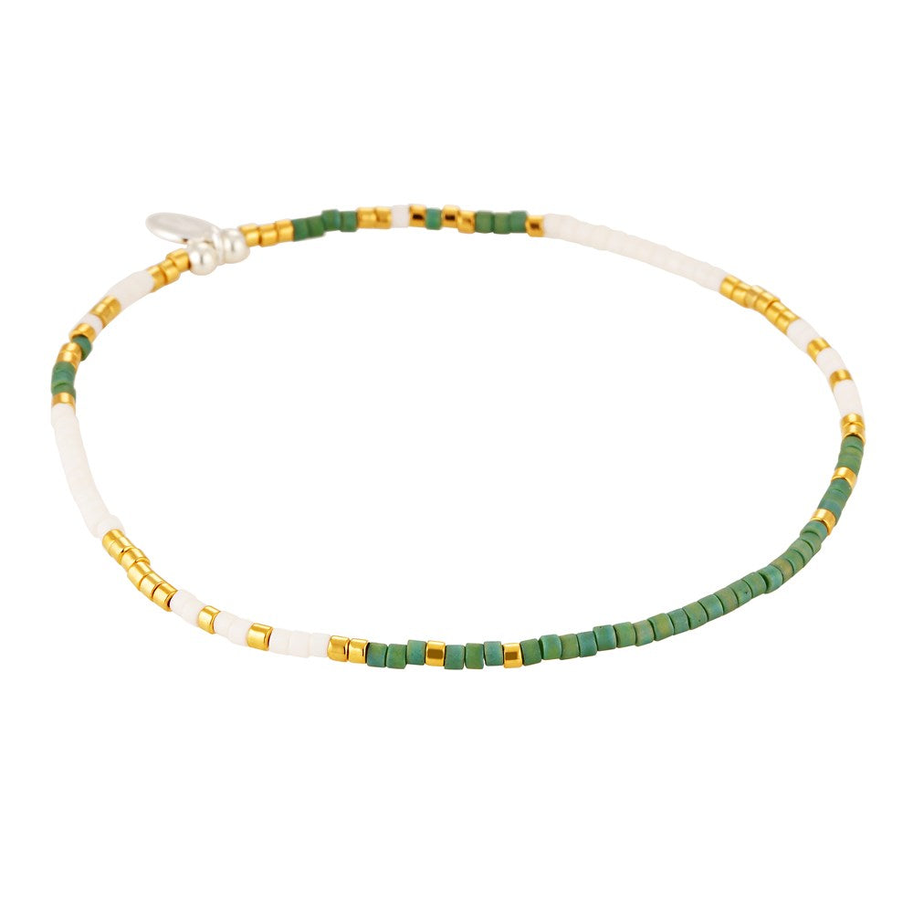 Indak Beaded Stacking Bracelet Juniper 1 - Bowerbird Jewels - Online Jewellery Stores