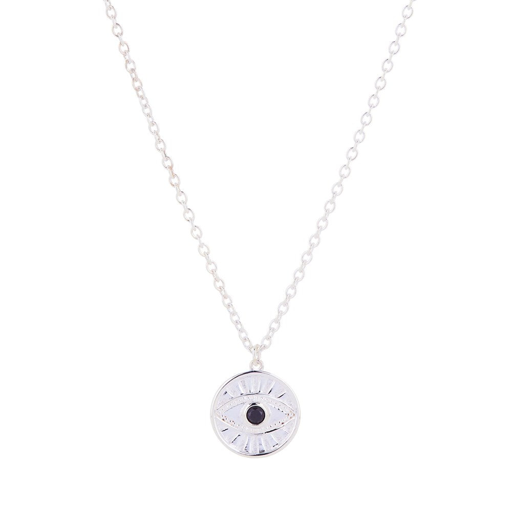 Minds Eye Necklace Silver 1 - Bowerbird Jewels - Online Jewellery Store